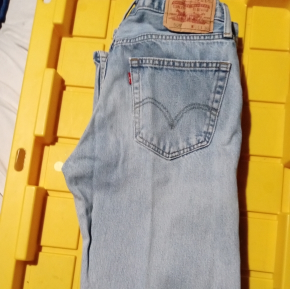 Men's Levi's 505's - Picture 3 of 5